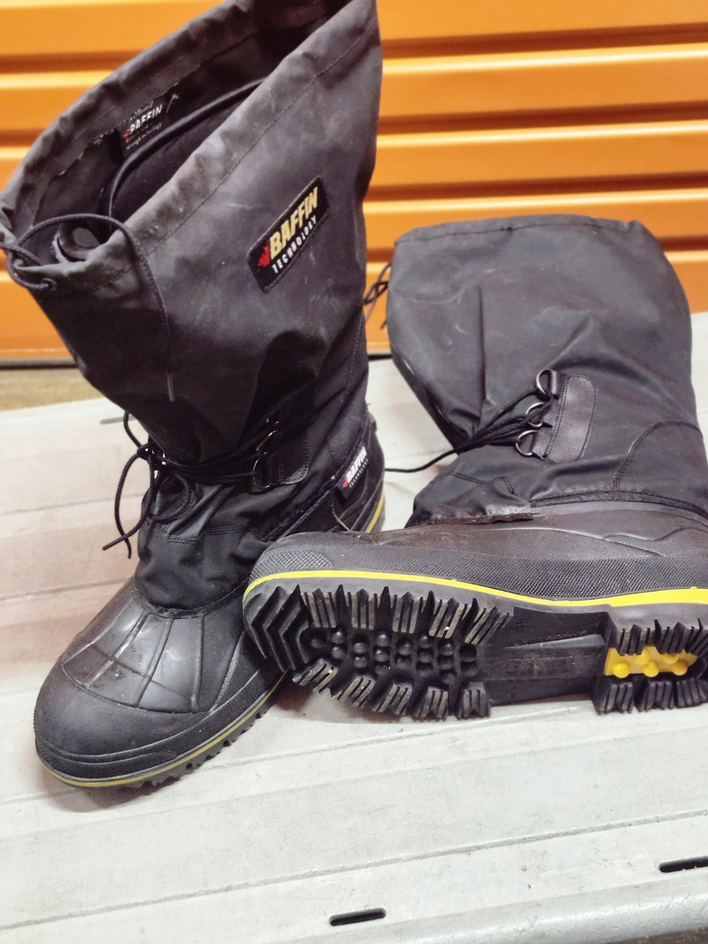Baffin Men's Black Insulated Winter Boots Sz14